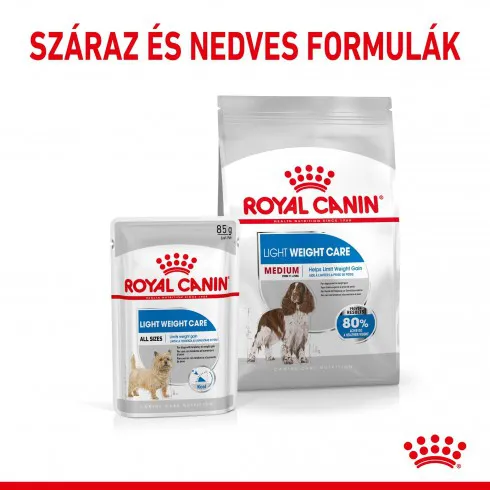 Royal Canin Medium Light Weight Care 3kg-száraz táp hízásra hajlamos felnőtt kutyáknak