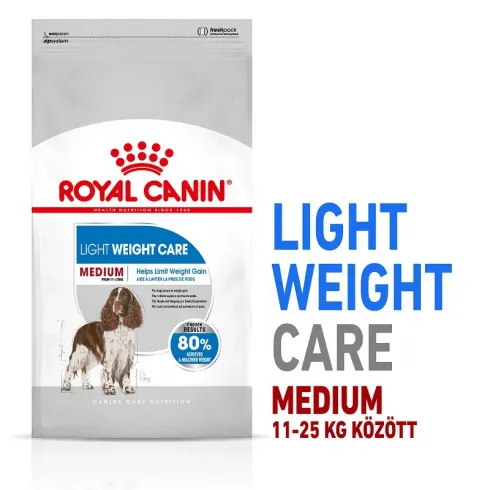 Royal Canin Medium Light Weight Care 3kg-száraz táp hízásra hajlamos felnőtt kutyáknak