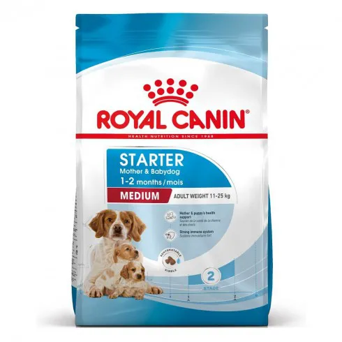 Royal Canin Medium Starter Mother & Babydog 15kg-kölyök és vemhes kutya száraz táp