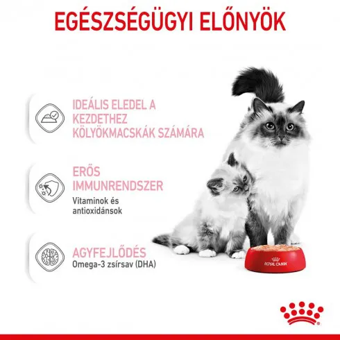 Royal Canin Babycat Instinctive 195g - kölyök macska pépes nedves táp