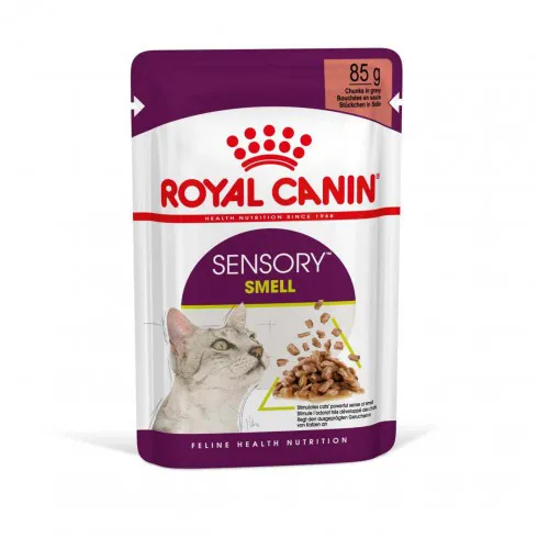 Royal Canin Sensory Smell Gravy 85g - szószos nedves táp felnőtt macskák részére