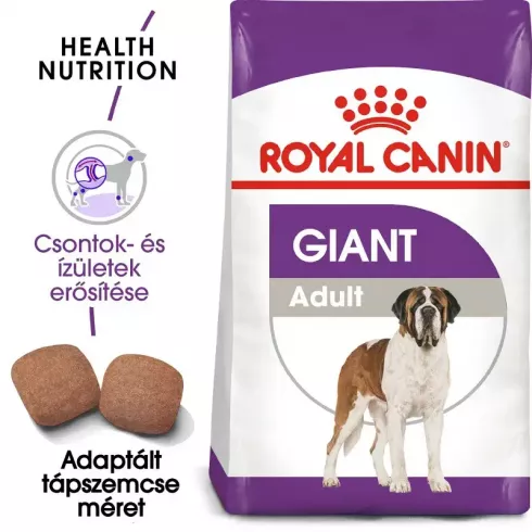 Royal Canin Giant Adult 15+3kg-óriás testű felnőtt kutya száraz táp