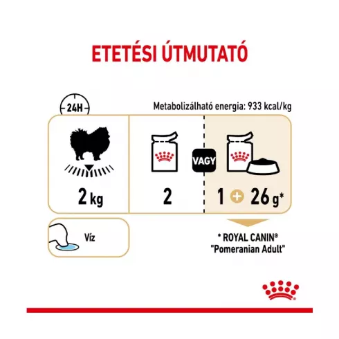 Royal Canin Pomeranian Adult 85g - Pomerániai törpespicc felnőtt kutya nedves táp