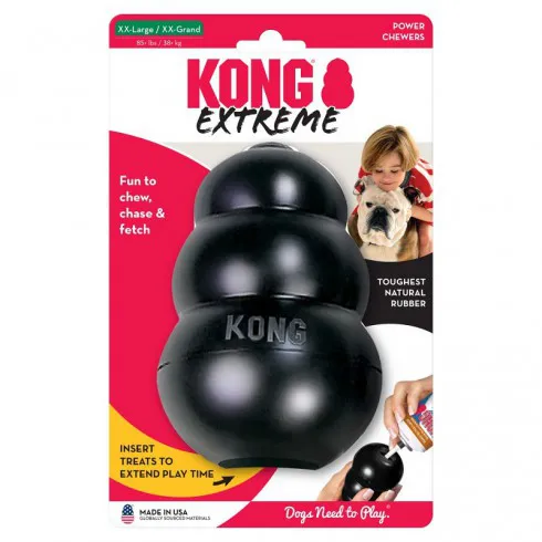 KONG Extreme Harang Fekete Kutyajáték, XXL