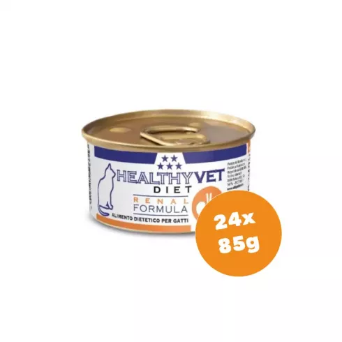 Healthy Vet Diet Cat Renal - vese támogatására felnőtt macskáknak 24x85g