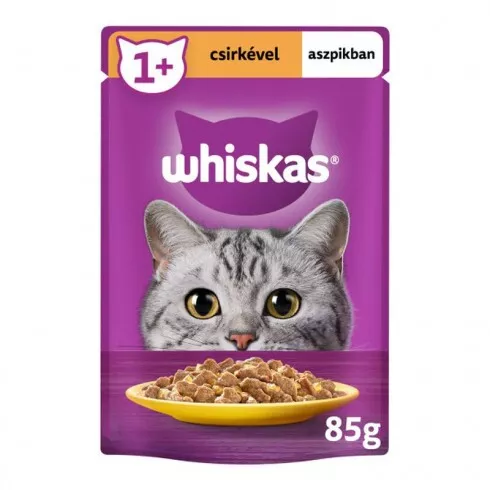 Whiskas alutasak csirke aszpikpan 85gr