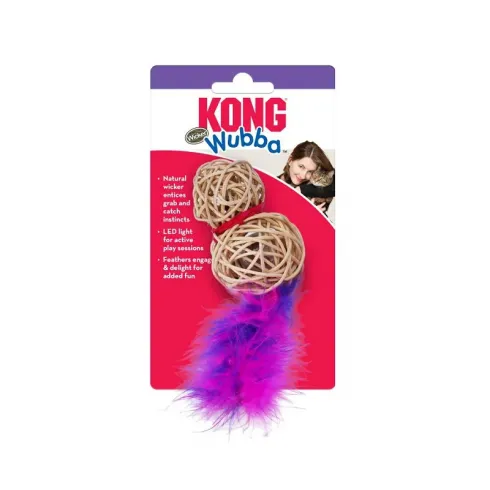 KONG Wubba Wicker Macskajáték