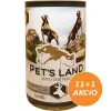 Pet s Land Dog Konzerv Vadhús répával 12x1240g PL4269712X