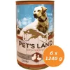 Pet s Land Dog Konzerv Baromfi 6x1240g PL426986X