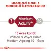 Royal Canin Medium Adult 7+ 4kg-közepes testű idősödő kutya száraz táp