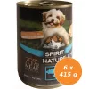 Spirit of Nature Dog konzerv Tonhallal és lazaccal 6x415g SN428096X