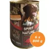 Spirit of Nature Dog konzerv Vaddisznóhússal 6x800g SN428156X