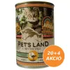 Pet s Land Cat konzerv Strucchússal Africa Edition 24x415g SN9434124X