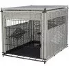 Trixie Kennel Beltéri, M: 58 × 60 × 77 cm, Világosszürke